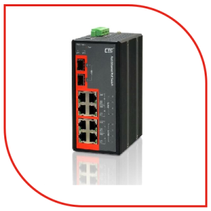 CTS 8-Port Industrial Switch